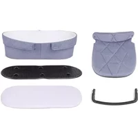 iCandy Orange Second Carrycot Fabric - Mist Blue Marl (CL)