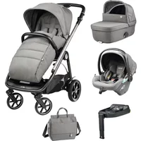 Peg Perego Veloce 3in1 i-Size Travel Bundle - Mercury | Fast & Easy 365 Day Returns