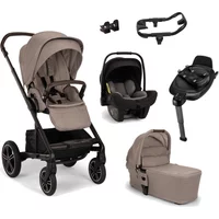 Nuna Mixx Next (Pipa Next) Travel System Bundle + I-Size Base - Cedar | Fast & Easy 365 Day Returns