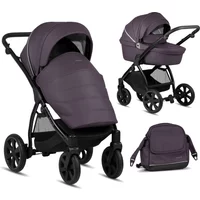 Noordi Fjordi Leather 2in1 Pram System - Plum (2024)