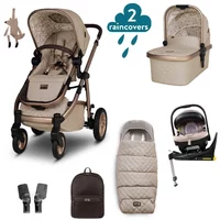 Cosatto Wow 3 Rotating Everything Bundle - Whisper | Fast & Easy 365 Day Returns