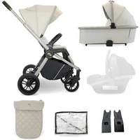 My Babiie MB450 2-in-1 Pushchair & Carrycot- Ivory