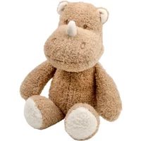 Nattou Cuddly Teddy Rhino - Brown