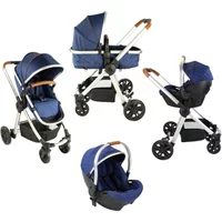 Red Kite Push Me Fushion Pushchair Bundle - Navy | Fast & Easy 365 Day Returns