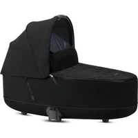 Cybex Priam Plus Lux Carrycot - Deep Black (2021)