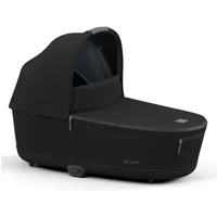 Cybex Priam Lux Plus Carrycot - Deep Black (2022)