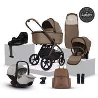 Silver Cross Cove (Glide 360) Ultimate Travel System Bundle - Maple | Fast & Easy 365 Day Returns