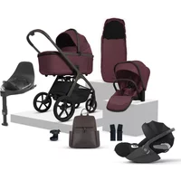 Silver Cross Cove (Cloud T) Ultimate Travel System Bundle - Damson | Fast & Easy 365 Day Returns