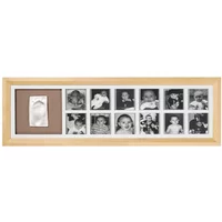 Baby Art First Year Print Frame - Natural