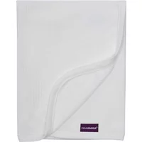 Clevamama Waffle Weave Cotton Blanket - White (3465) (120 x 140)