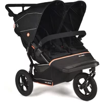 Out n About Nipper V6 Double Pushchair - Summit Black