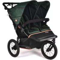 Out n About Nipper V6 PLUS Double Pushchair - Sycamore Green