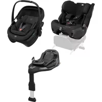 Maxi Cosi Coral Slide Pro, Pearl XL Slide Pro and Familyfix Slide Pro Bundle - Onyx Black/Authentic Black | Fast & Easy 365 Day Returns
