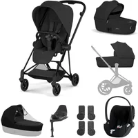 Cybex Mios Cloud T i-Size Ultimate Bundle - Matt Black/Sepia Black | Fast & Easy 365 Day Returns