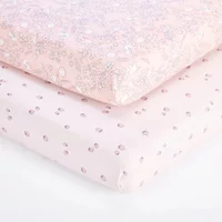 Tutti Bambini Pack of 2 COTBED Fitted Sheets - Tiny Tails