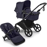Bugaboo Cub Complete Pushchair - Black/Deep Indigo