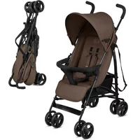 Kinderkraft Tik Umbrella Stroller - Brown