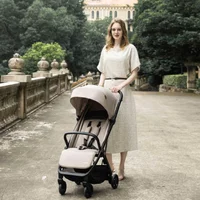 Babymore Yara Compact Stroller - Latte