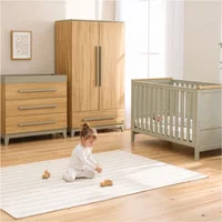 Tutti Bambini Misha & Hallee 3 Piece Room Set - Golden Oak/Sage