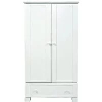 East Coast Montreal Double Wardrobe-White