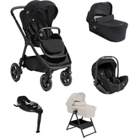 Joie Finiti Flex Travel Ready Bundle with i-Level Pro Car Seat and ISOFIX Base - Eclipse