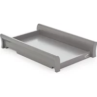 Obaby Stamford Cot Top Changer-Taupe Grey