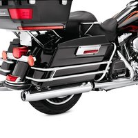 Harley Davidson Twin Rail Chrom Satteltaschen-Schutzbügel-Kit 90892-09