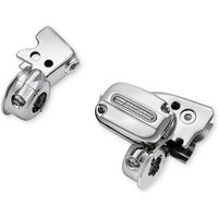 Harley Davidson Chrom-Kupplungshalter- und Hauptbremszylinderreservoir-Kit 42117-08A