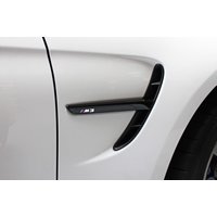 orig. BMW M Performance Zierstäbe Seitenwand hochglanz schwarz M3 F80 LCI