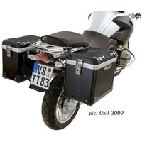 ZEGA Pro Koffersystem And-Black 38/45 Liter mit Edelstahlträger für BMW R1200GS bis 2012/ R1200GS Ad