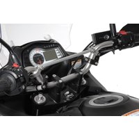 Lenkererhöhung 30 mm Typ3, schwarz, für Suzuki DL 650/V-Strom 650/DL1000, KTM LC4