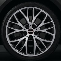 MINI Kompletträder JCW Cross Spoke Schwarz II Uni / Jet Black Uni glanzgedreht JCW 506