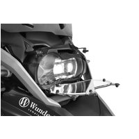 Wunderlich Scheinwerferschutz klappbar Clear Schwarz
