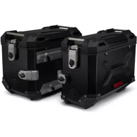 Harley Davidson Pan America Aluminum Side Cases Koffer Set schwarz