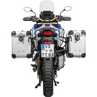 ZEGA Evo Koffersystem And-S 38/45 Liter mit Edelstahlträger schwarz für Honda CRF1100L Adventure Spo