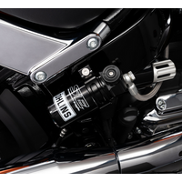 Harley Davidson Screamin’ Eagle/Öhlins Federbeine mit externem Ausgleichsbehälter