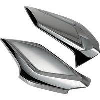 BMW Windabweiser verchromt, rechts