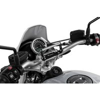 GPS Anbauadapter Lenkerklemmung, einstellbar, M8x30 Schrauben z.b. für Honda, Triumph