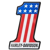 Harley Davidson #1 Dekoratives Logo-Medaillon