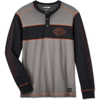 Harley Davidson Herren Iron Bar Henley