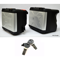 BMW Variokoffer Set mit codiertem Schloßsatz für R1200GS / R1250GS K50 / Adv. K51
