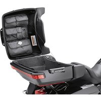 Harley Davidson Tour-Pak™ Deckel-Passformeinsatz mit Organizer - Premium Schwarz 53000392
