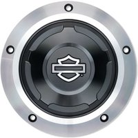 Harley Davidson Switchback Derby Deckel schwarz-chrom