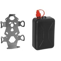 ZEGA Pro/ZEGA Mundo Zubehörhalterset, Kanisterhalter inkl. Ölkanister Touratech 2 Liter