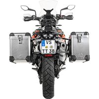 ZEGA Pro Koffersystem 38/45 Liter mit Edelstahlträger schwarz für KTM 790 Adventure / 790 Adventure