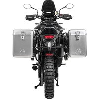 ZEGA Mundo Koffersystem 38/45 Liter mit Edelstahlträger schwarz für Triumph Tiger 900
