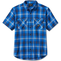 Harley Davidson Backing It In Hemd Herren Blau