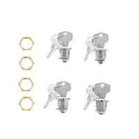 ZEGA Pro2 / ZEGA Pro/ZEGA Mundo Einbauschloss Set 4 Stück
