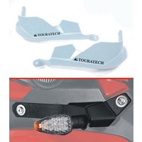 Handprotektoren GD für Ducati Multistrada 1200 bis 2014 *weiß* für Originallenker - inclusive LED-Bl
