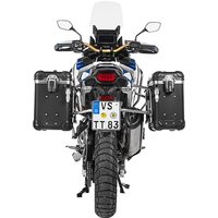 ZEGA Evo Koffersystem And-Black 31/38 Liter mit Edelstahlträger für Honda CRF1100L Adventure Sports